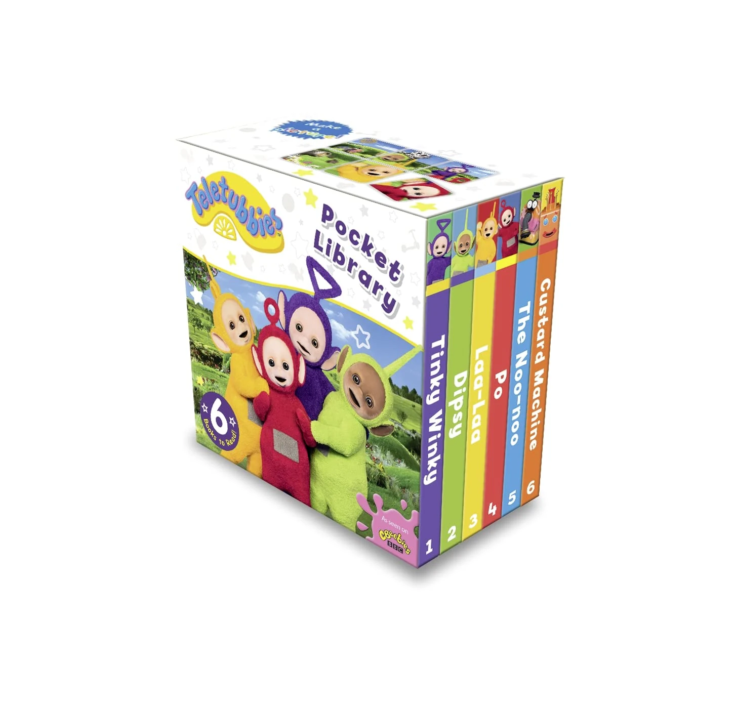 Teletubbies: Pocket Library: A colourful collection of board book favourites – the perfect Christmas stocking filler for toddlers aged 1-3