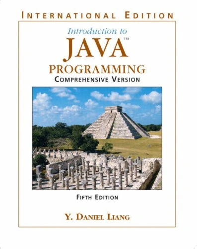 Valuepack: Introduction to Java Programming, Comprehensive: (International Edition) with Essentials of System Analysis and Design and Computer Science: An Overview: (International Edition)