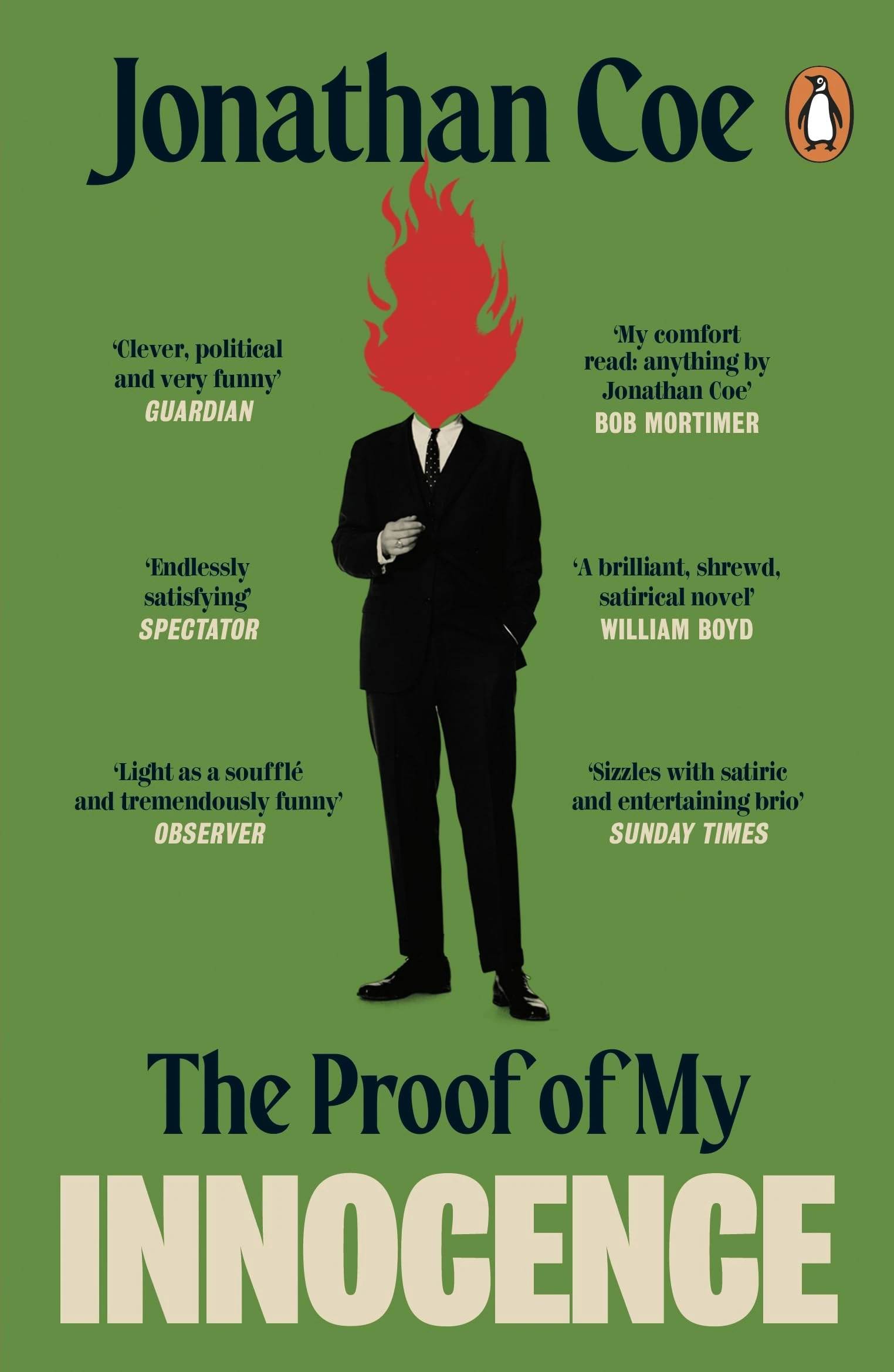 The Proof of My Innocence: A hilarious new novel from the bestselling author of Middle England