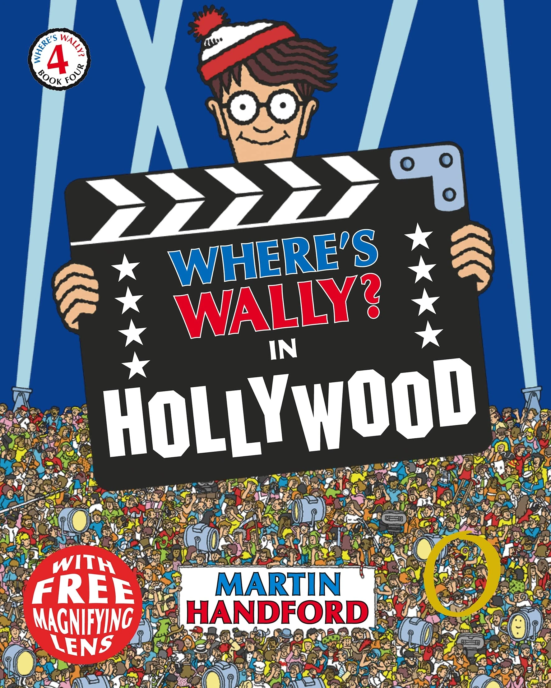 Where's Wally? In Hollywood: From the original search-and-find series – an epic movie and film puzzle book with King Kong, cowboys, pirates, musketeers and Robin Hood, perfect present for all ages
