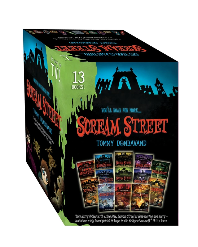 Scream Street Collection 13 Books Box Gift Set By Tommy Donbavand