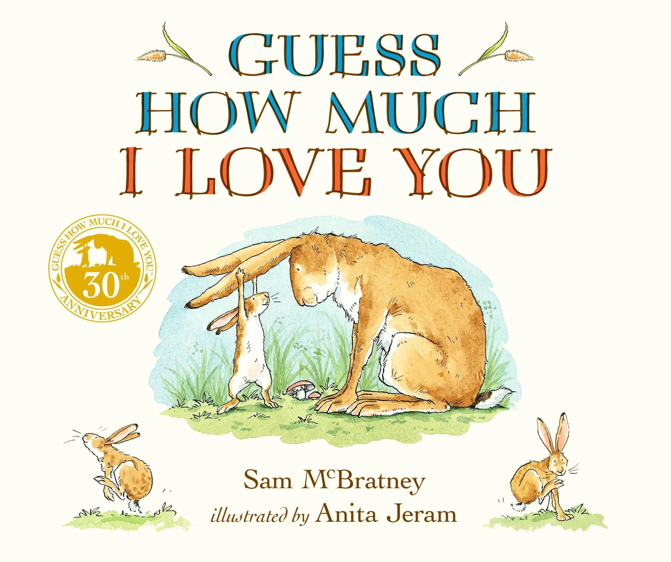 Guess How Much I Love You: Beloved classic bestselling board book about love between a parent and child – perfect Christmas gift for babies, toddlers, ... baby showers and a loved one of any age