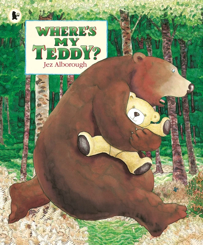 Where's My Teddy?: Classic, rhyming picture book about a boy and a bear losing their favourite toys (Eddy and the Bear)