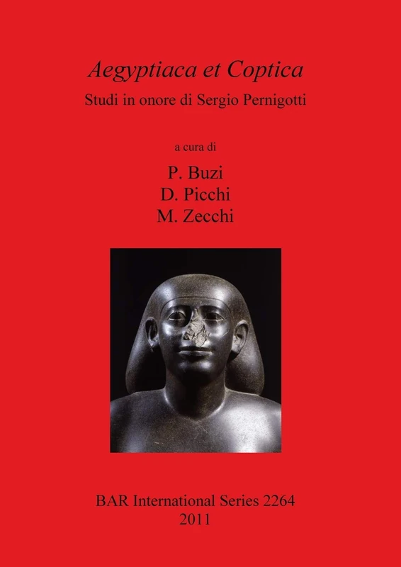 Aegyptiaca et Coptica Studi in onore di Sergio Pernigotti: Studi in onore di Sergio Pernigotti: 2264 (British Archaeological Reports International Series)