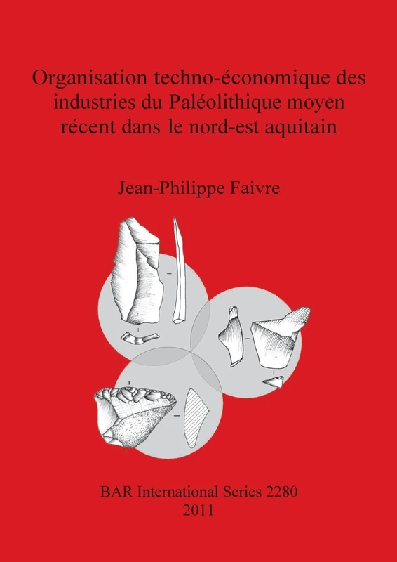 Organisation techno-economique des industries du Paleolithique moyen recent dans le nord-est aquitain: 2280 (British Archaeological Reports International Series)