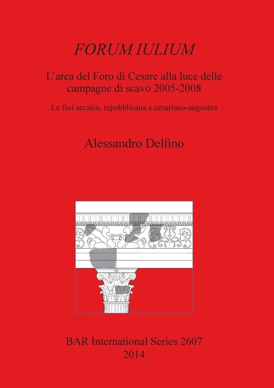 FORUM IULIUM L'area del Foro di Cesare alla luce delle campagne di scavo 2005-2008: Le fasi arcaica, repubblicana e cesariano-augustea: 2607 (British Archaeological Reports International Series)