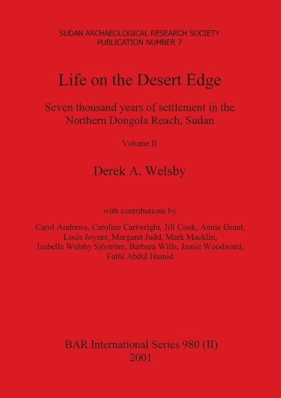 Life on the Desert Edge, Volume II: 980 (BAR International)