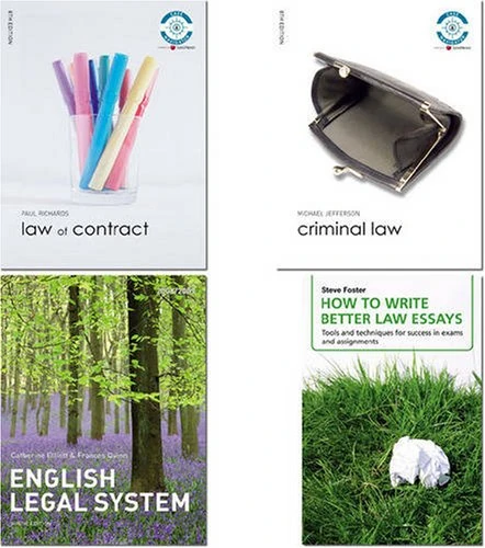 Valuepack:Law of Contract./Criminal Law/Elliott and Quinn:English Legal System/How to Write Better Law Essays:Tools and Techniques for Success in exams and assignments