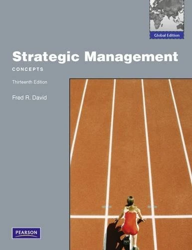 David: Strategic Management (Concepts) plus MyManagementLab, Global Edition, 13e