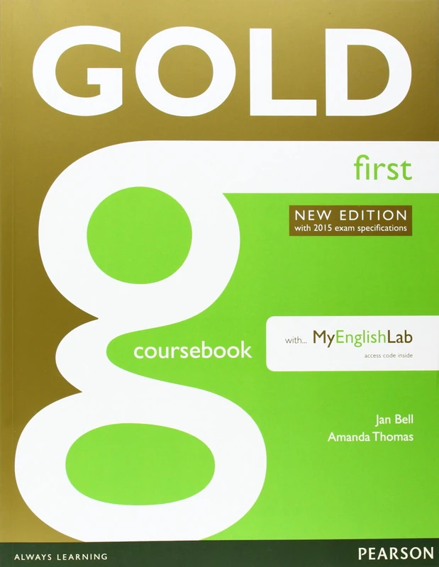 Gold First New Edition Coursebook with FCE MyLab Pack - Image 1