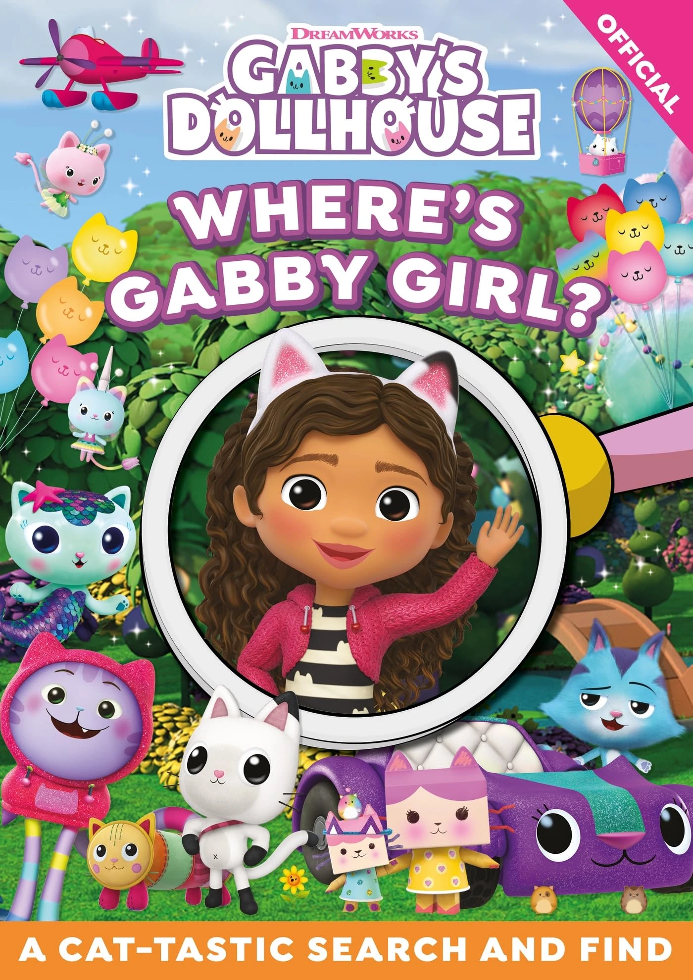 Where's Gabby Girl?: A Cat-tastic Search and Find (DreamWorks Gabby's Dollhouse)
