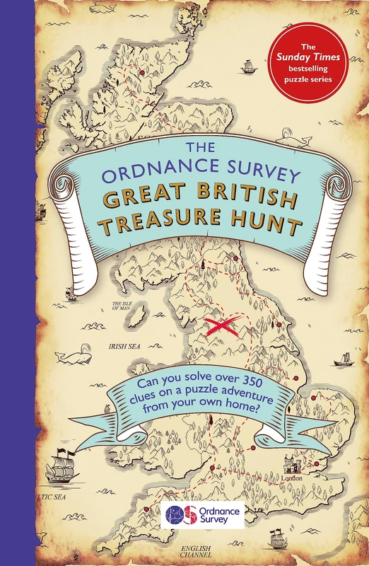 The Ordnance Survey Great British Treasure Hunt: Can you solve over 350 clues on a puzzle adventure from your own home?