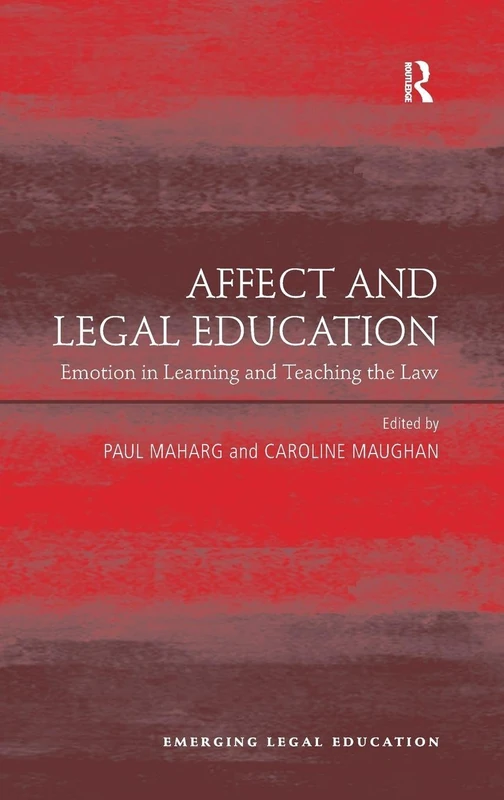 Routledge - Affect and Legal Education Book