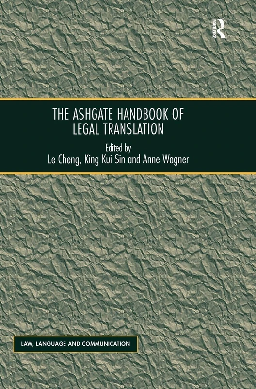 Routledge - The Ashgate Handbook of Legal Translation