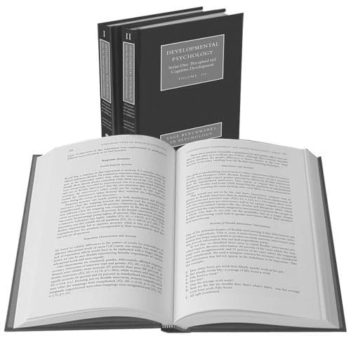 Developmental Psychology I: Perceptual and Cognitive Development (SAGE Benchmarks in Psychology)