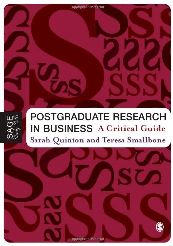 Sage Postgraduate Research in Business - Critical Guide