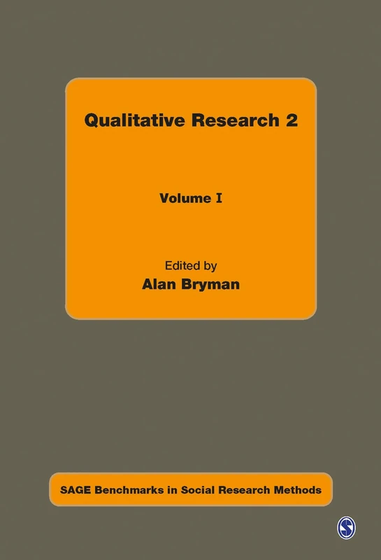 Qualitative Research 2 (SAGE Benchmarks in Social Research Methods)