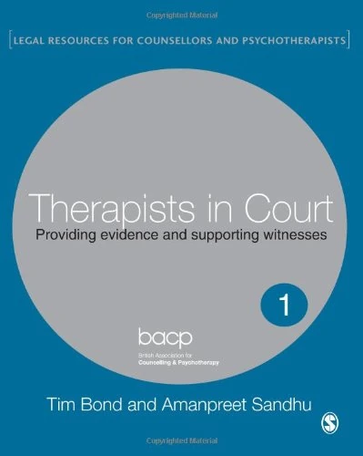 Sage Therapists in Court - Legal Guidance for Mental Health