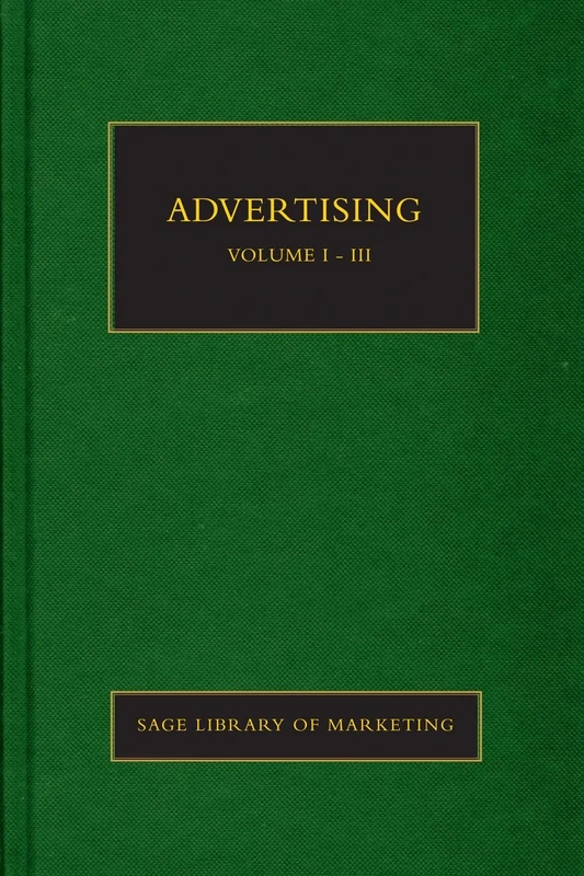 Advertising (SAGE Library in Marketing)