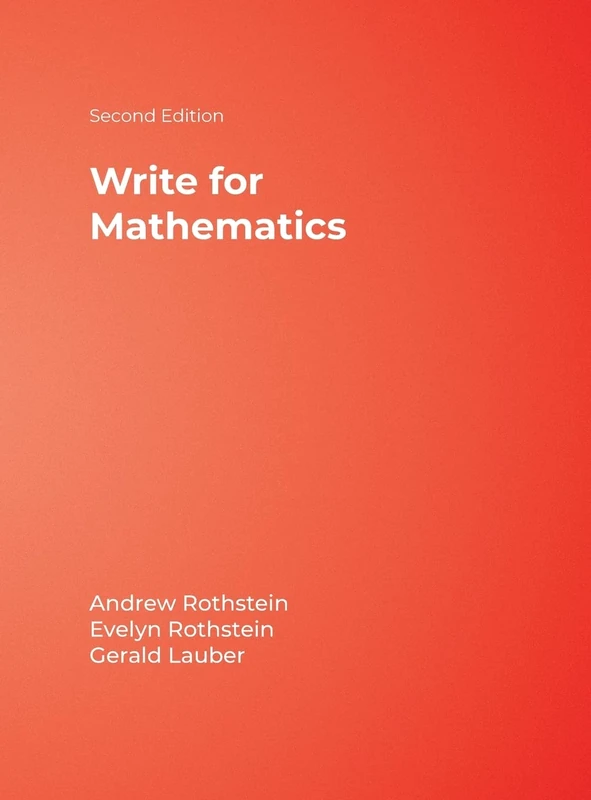 Write for Mathematics - Image 1