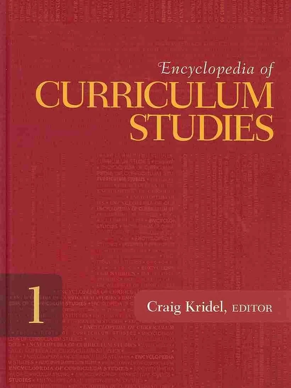 Encyclopedia of Curriculum Studies
