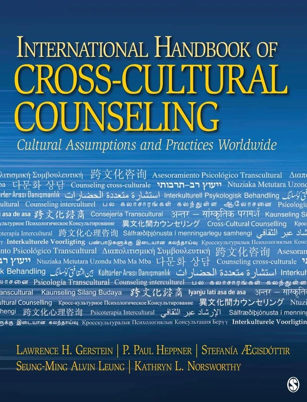 International Handbook of Cross-Cultural Counseling: Cultural Assumptions and Practices Worldwide