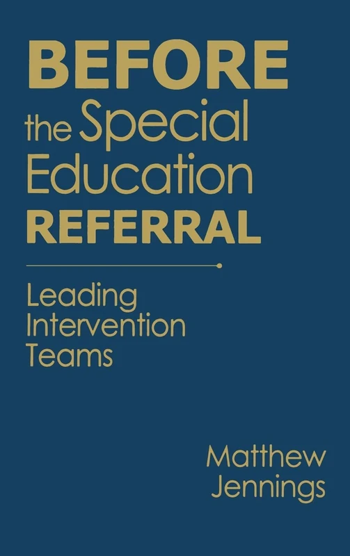 Before the Special Education Referral: Leading Intervention Teams - Image 1