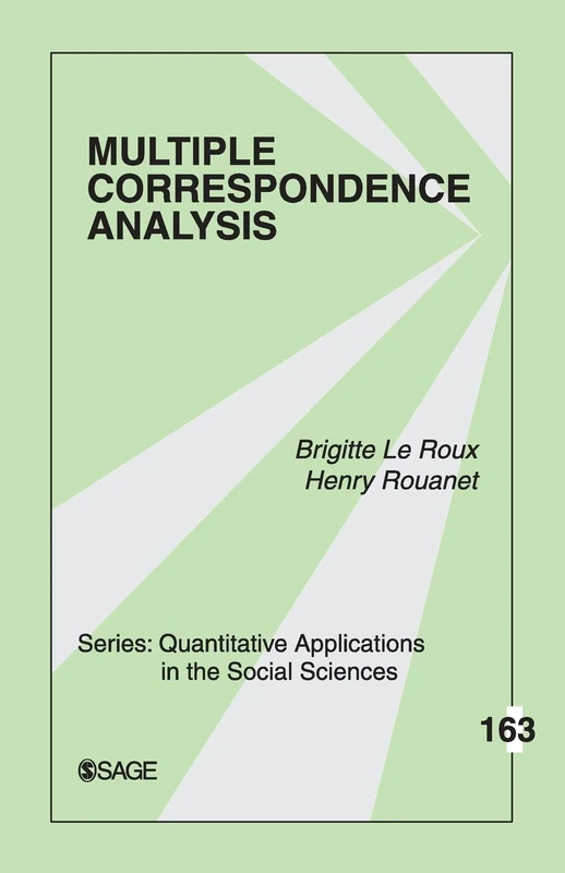 Multiple Correspondence Analysis: 163 (Quantitative Applications in the Social Sciences) - Image 1