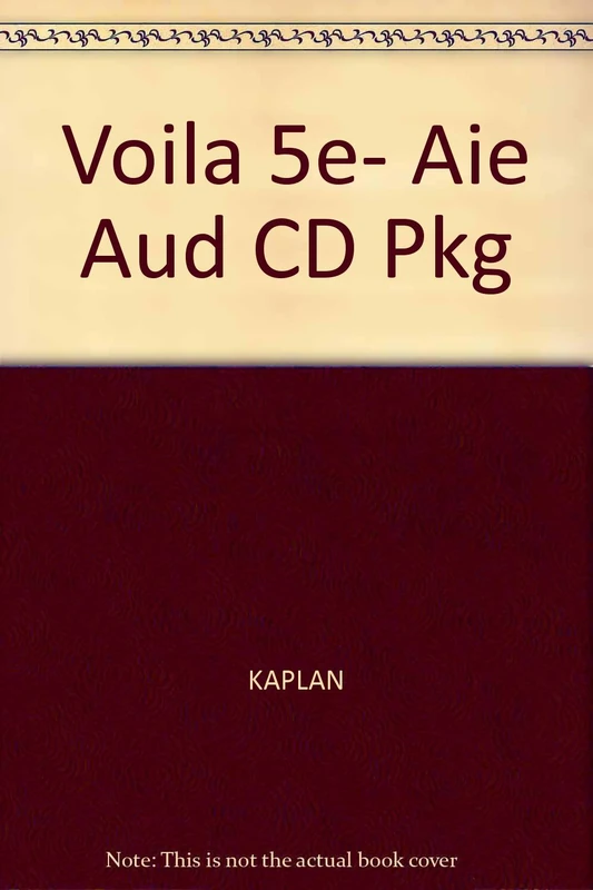 Voila 5e- Aie Aud CD Pkg - Image 1