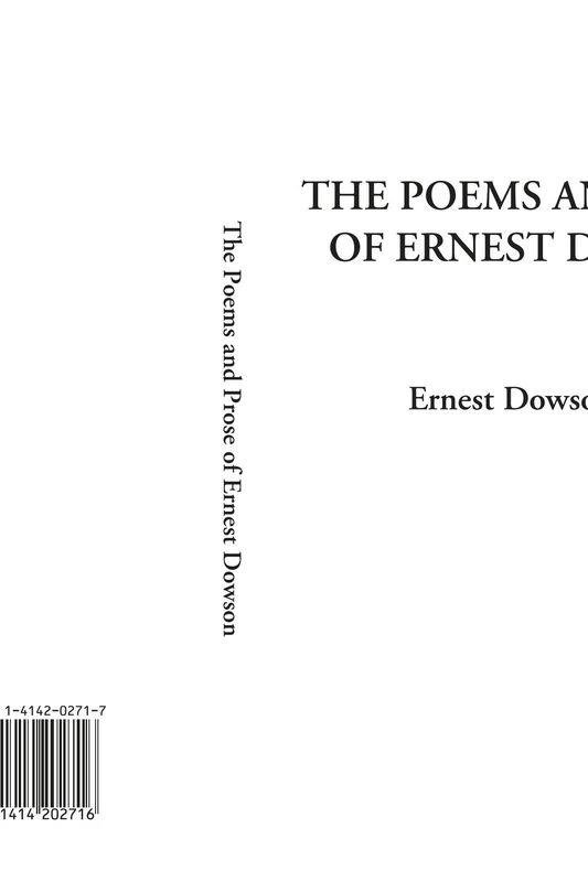 The Poems and Prose of Ernest Dowson - Image 1