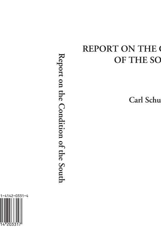 Report on the Condition of the South