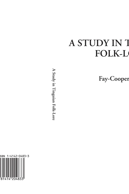A Study in Tinguian Folk-Lore - Image 1