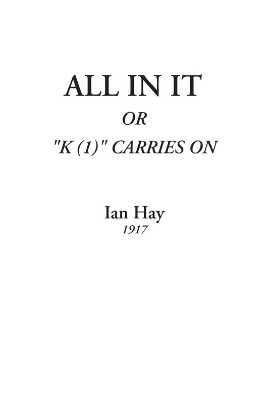 All In It Or "K (1)" Carries On