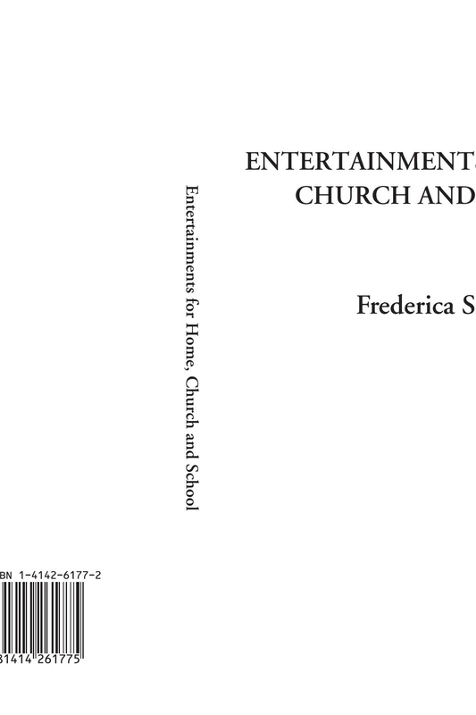 Entertainments for Home, Church and School