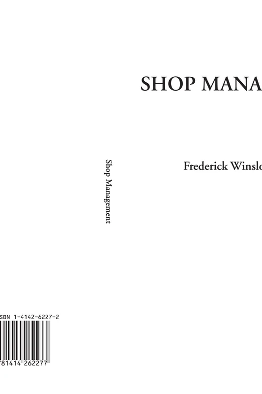 Shop Management