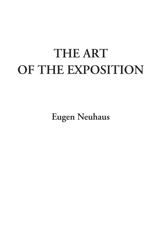 The Art of the Exposition