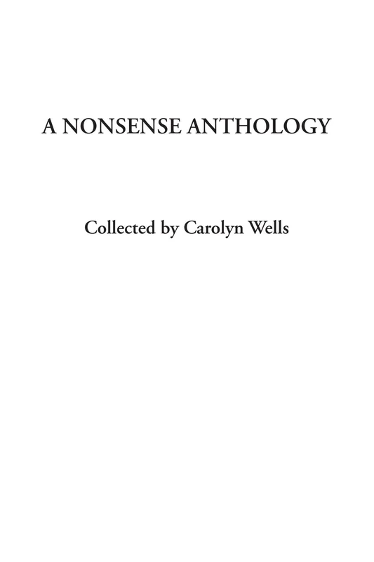 A Nonsense Anthology