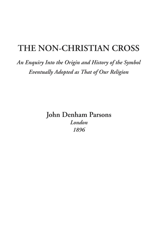 The Non-Christian Cross