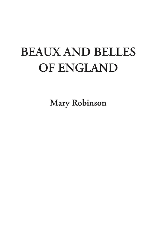 Beaux and Belles of England - Image 1