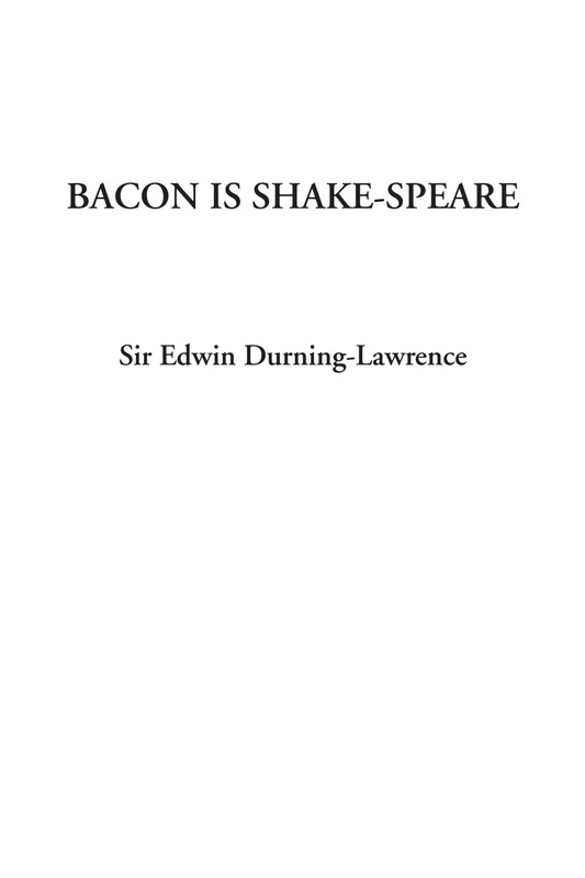 Bacon is Shake-Speare - Image 1