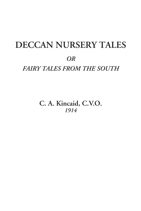Deccan Nursery Tales Or Fairy Tales from the South - Image 1