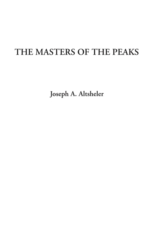 The Masters of the Peaks - Image 1