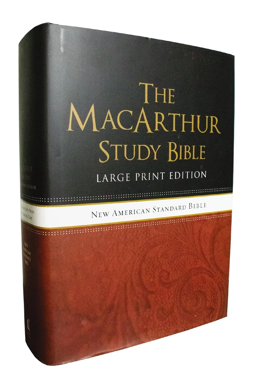 The NASB, MacArthur Study Bible, Large Print, Hardcover, 1995 Text: Unleashing God's Truth One Verse at a Time (Holy Bible, New American Standard Bible)