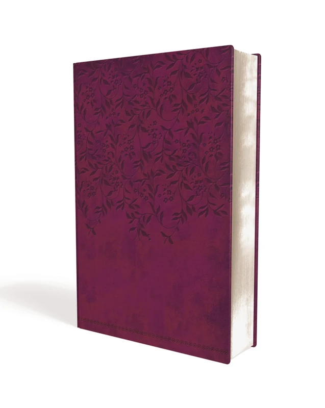NKJV, Women of Faith Devotional Bible, Leathersoft, Purple: A Message of Grace and Hope for Every Day - Image 1
