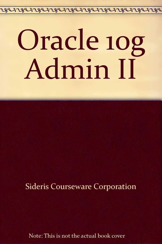 SM Oracle 10g Admin II