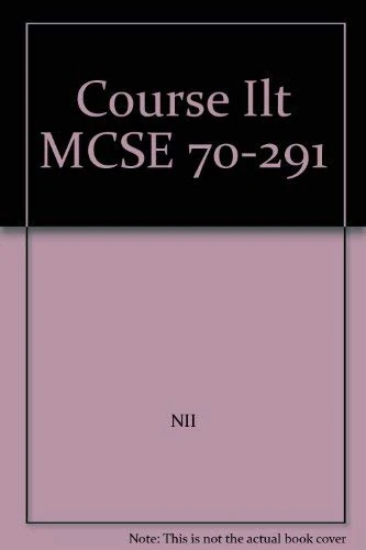 Course Ilt MCSE 70-291