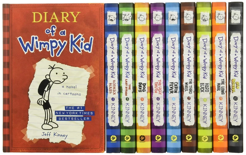 Diary of a Wimpy Kid Box of Books 1-10 Hardcover Gift Set