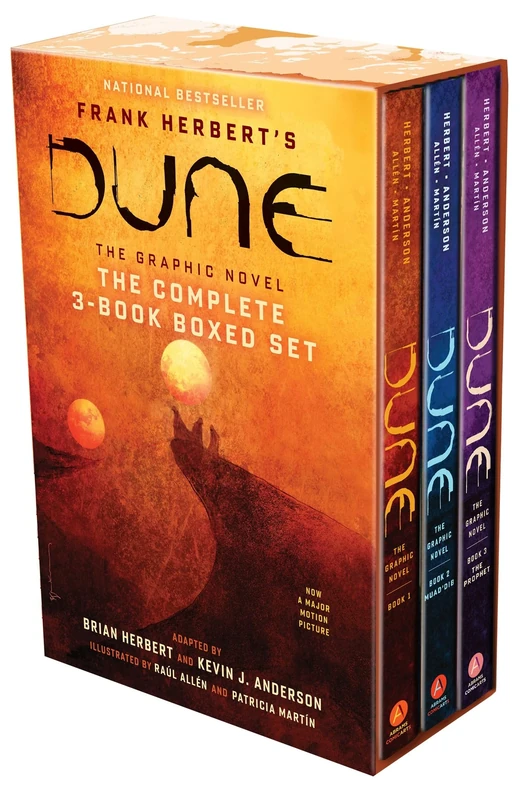 Dune: The Graphic Novel: The Complete 3-Book Boxed Set: Dune, Muad’Dib, and The Prophet