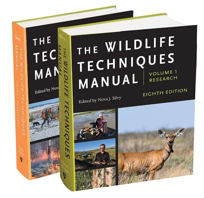 The Wildlife Techniques Manual – Volume 1: Research. Volume 2: Management.: Volumes 1 and 2