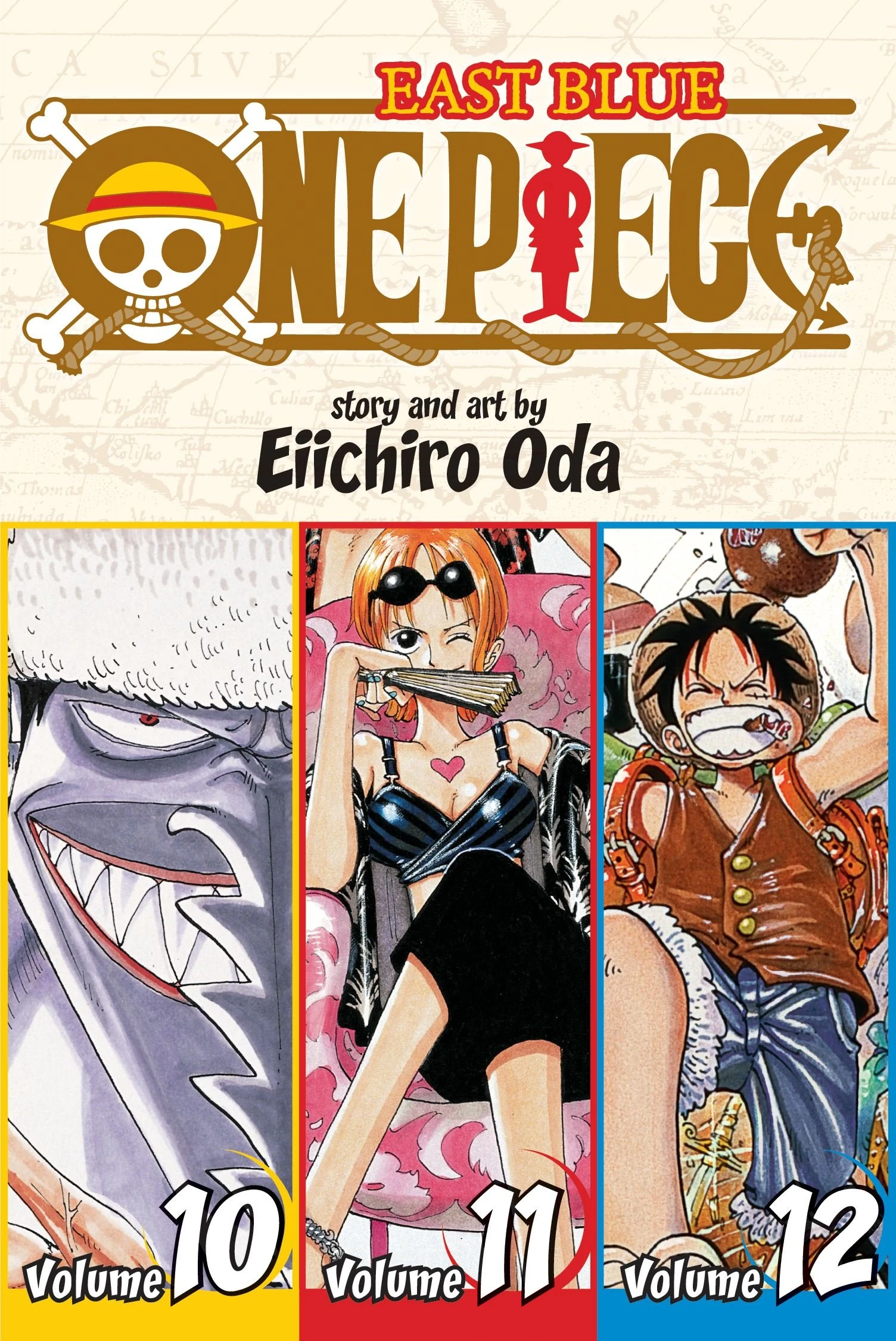 One Piece (Omnibus Edition), Vol. 4: Includes vols. 10, 11 & 12: Volume 4